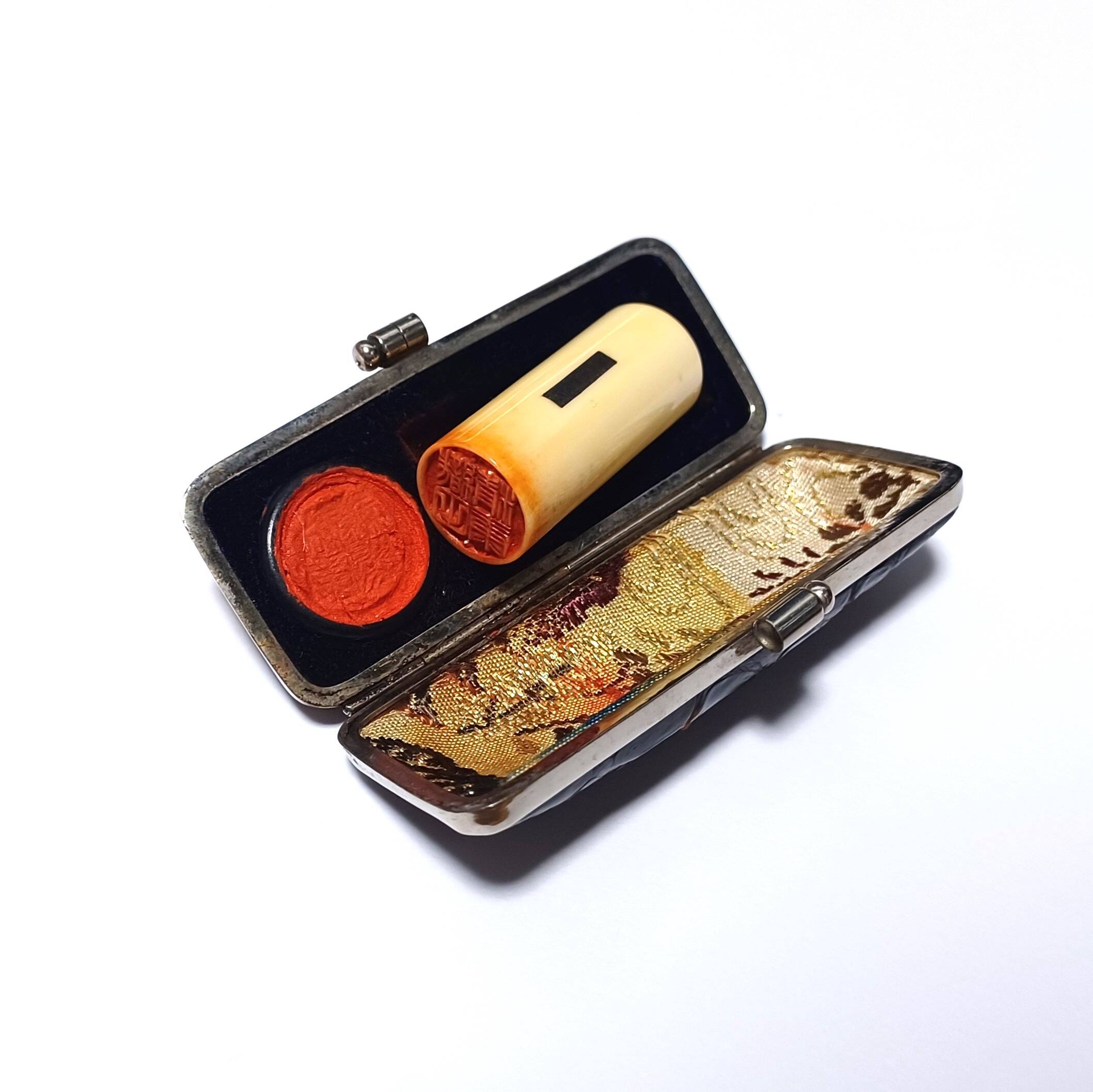 印鑑　古美術 象牙の彫り直しを承ります | ハンコ工房 東洋堂ハンズ | 個人印500円